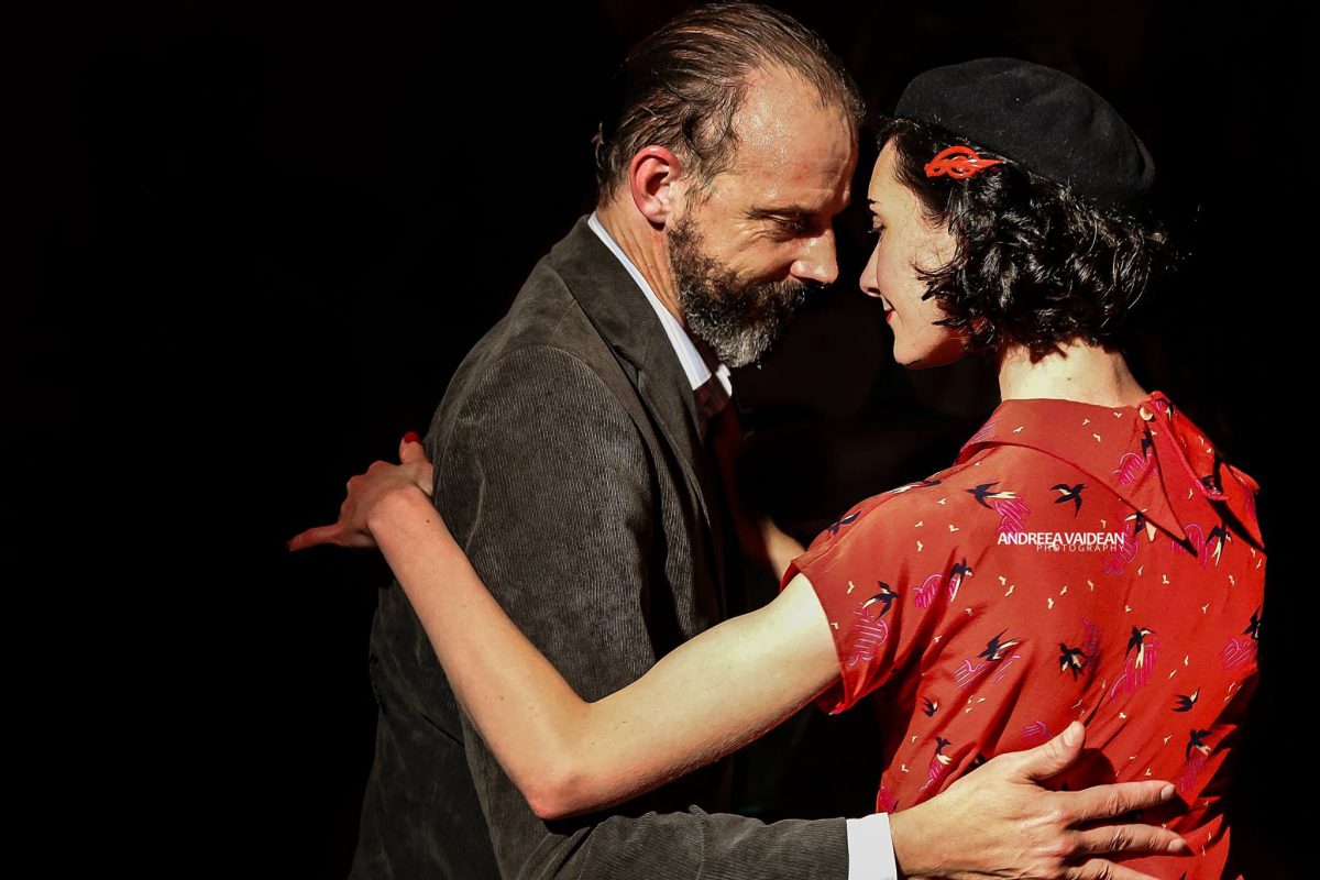 Dancing Argentine tango with Rosie at Negracha – photo by Andreea Vaidean