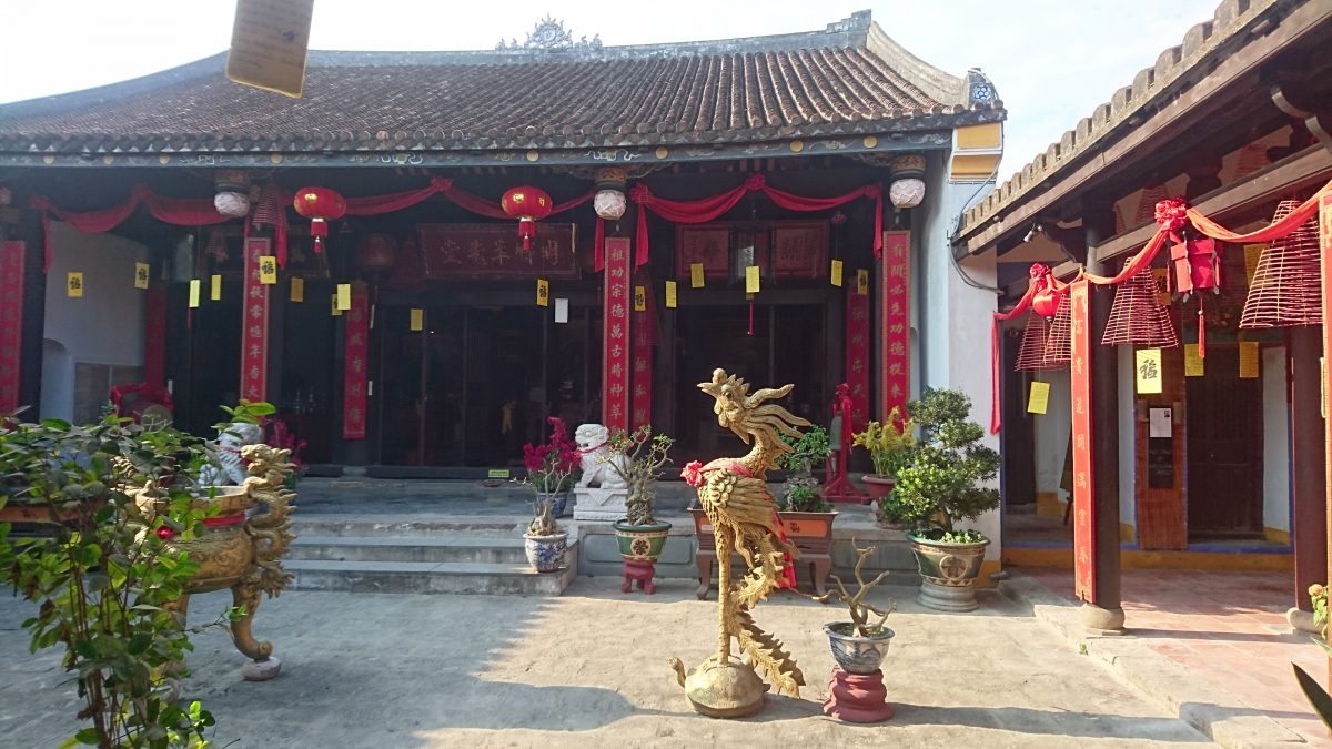 Hoi An has, of course, a great many temples, each one a place of peace and quiet