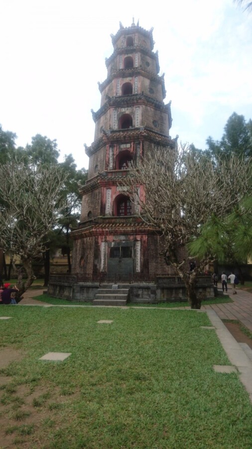 The Pagoda of the Celestial Lady is a historic temple in the city of Hue