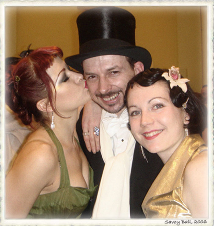 Between the 'Bees Knees' at the Savoy Ball, 2006