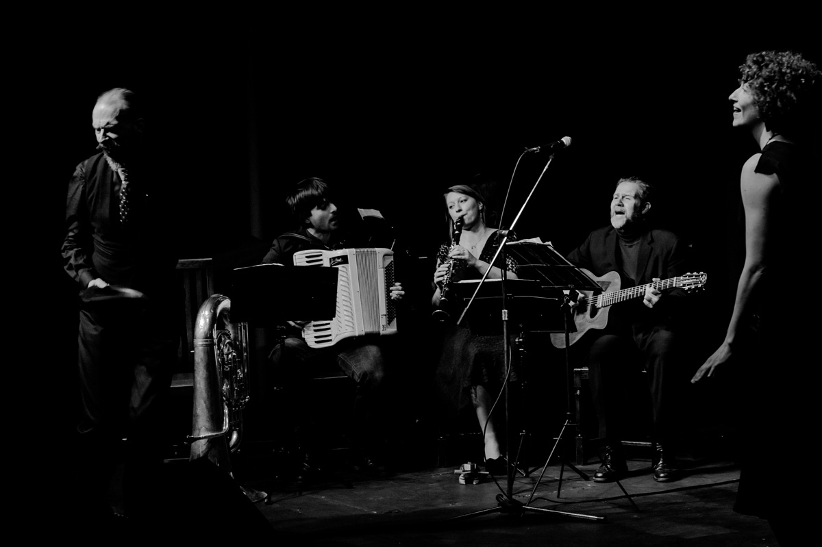 The Sacred Heart was a 45min play charting the life and music of Edith Piaf