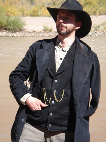 Playing the role of Major John Wesley Powell for the documentary Fearless Planet recreating his mapping expedition of the Colorado River in 1869